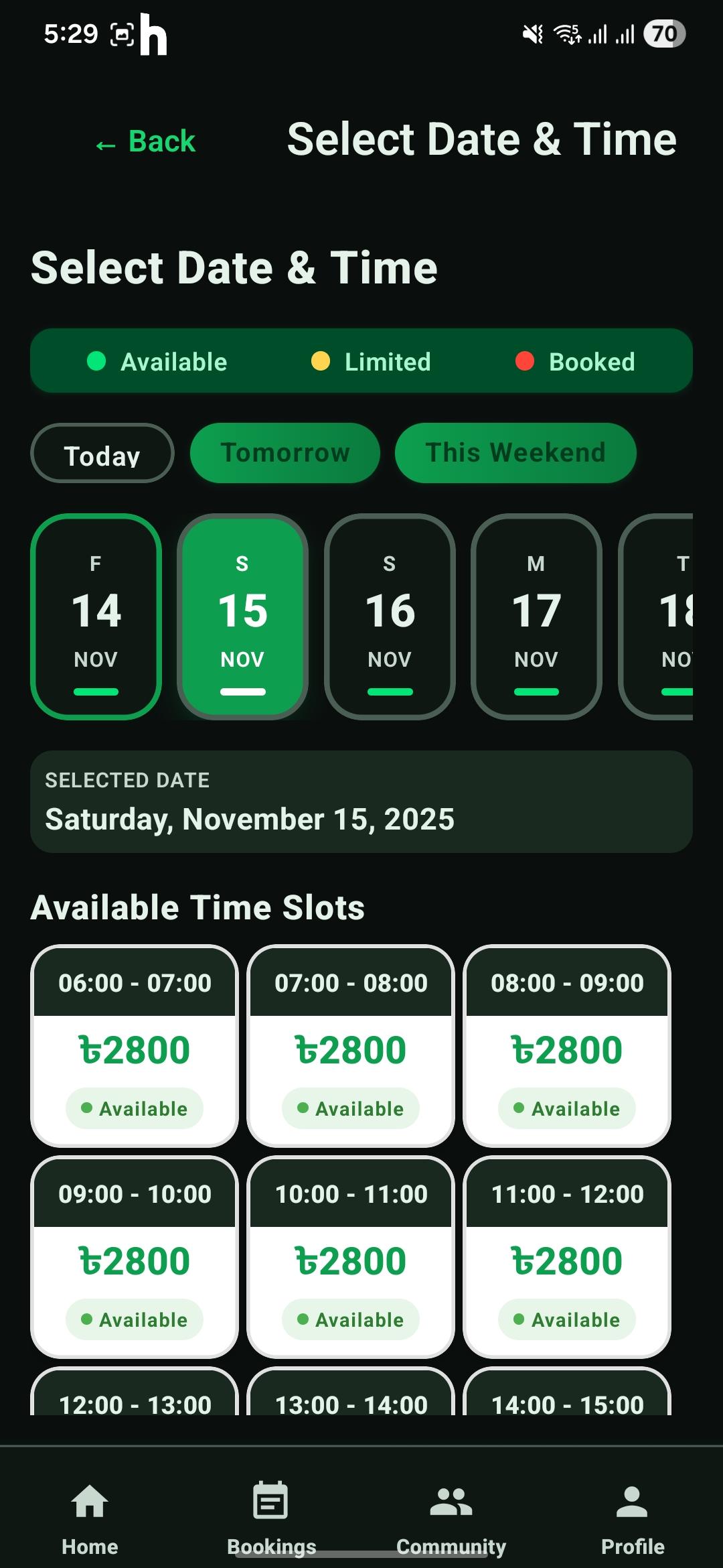 Book Your Slot